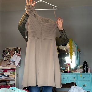 Allure Bridals Dresses - Taupe Bridesmaids Dress Allure Bridals Dresses - Taupe Bridesmaids Dress